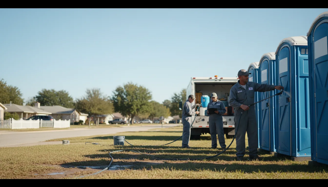 Long-Term Portable Toilet Rental in Denton, MD near me